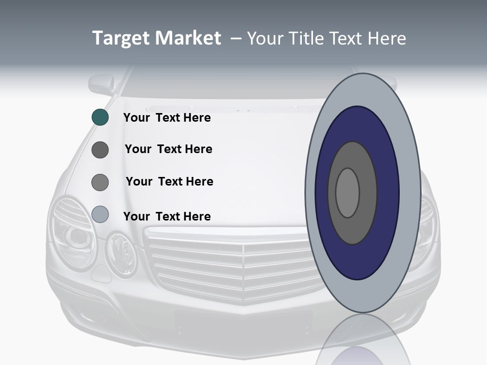 Looking Up At The Sky PowerPoint Template