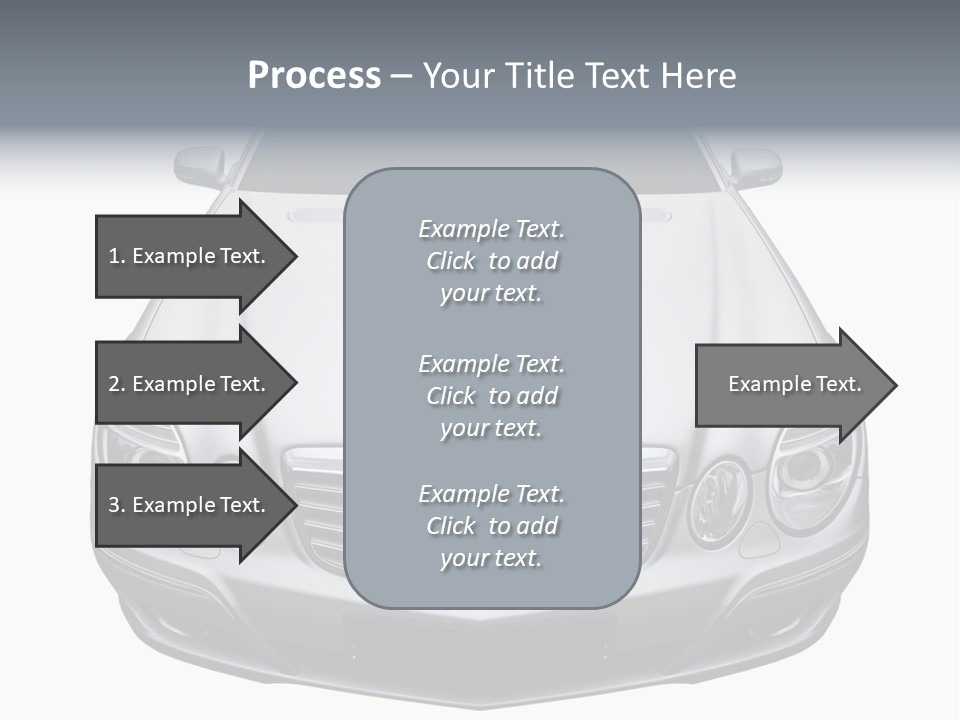 Looking Up At The Sky PowerPoint Template