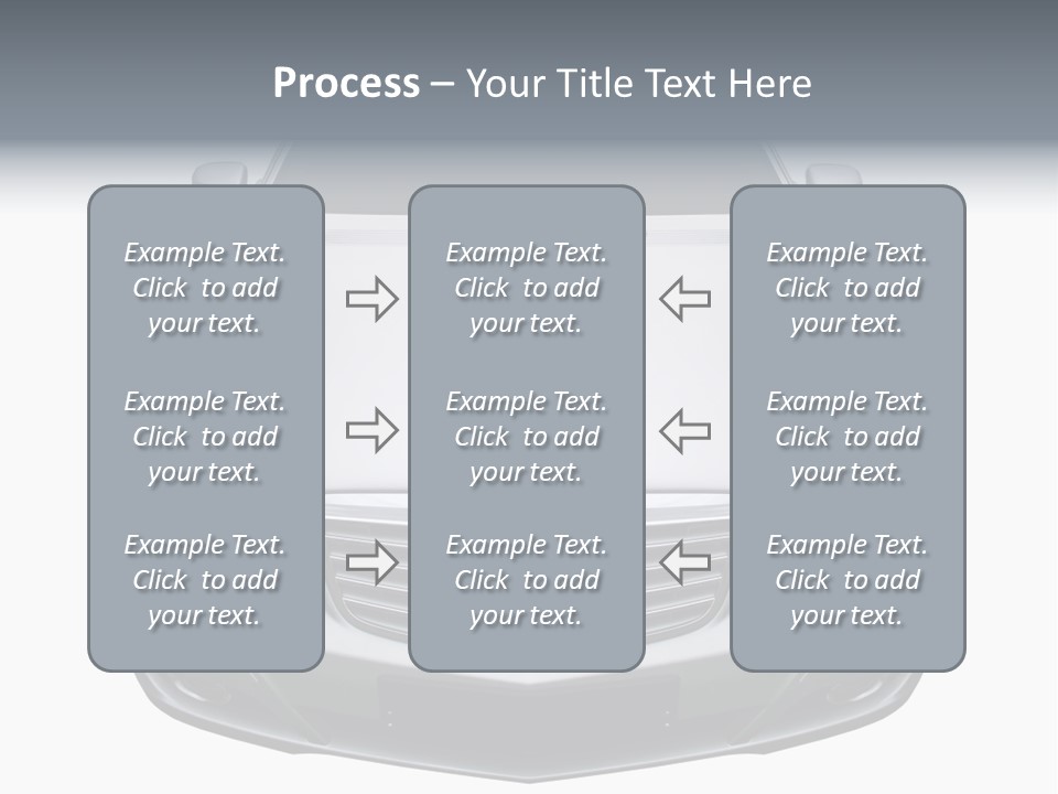 Looking Up At The Sky PowerPoint Template