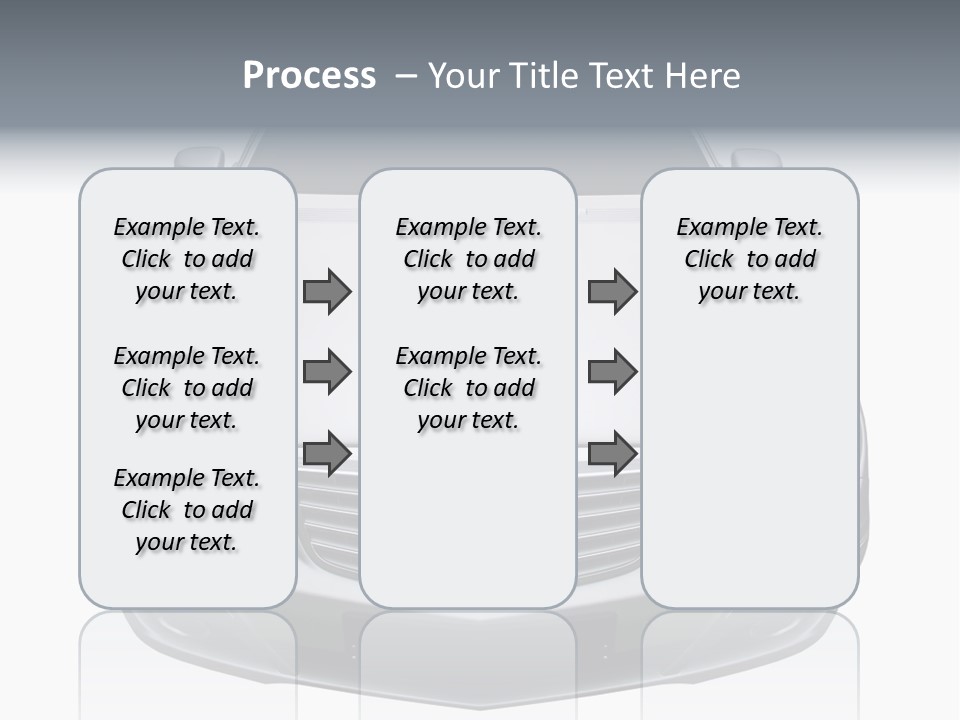 Looking Up At The Sky PowerPoint Template