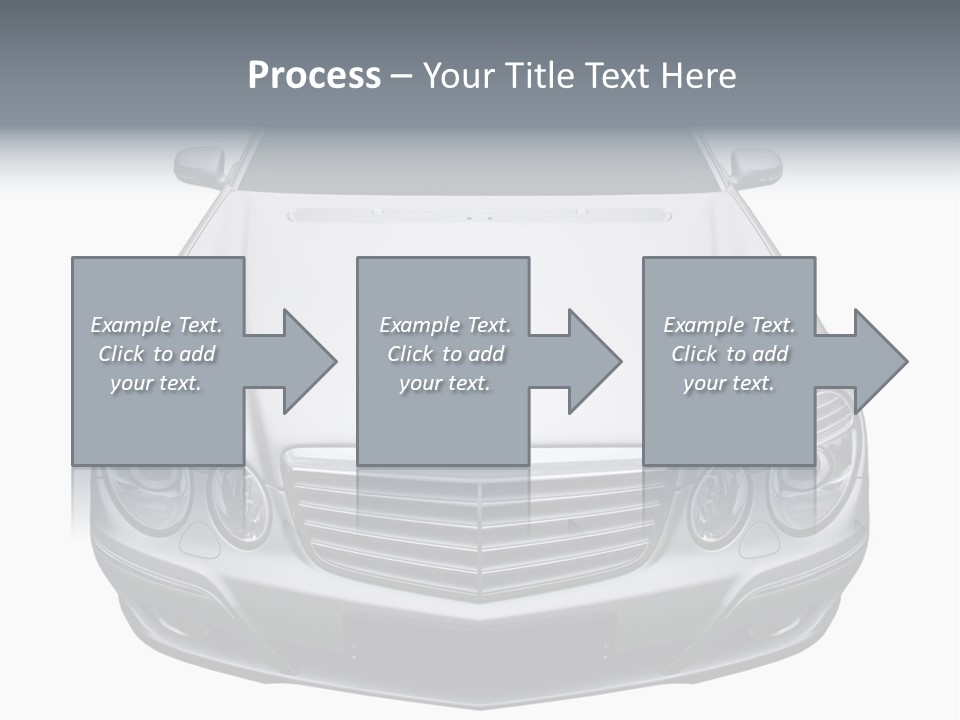 Looking Up At The Sky PowerPoint Template
