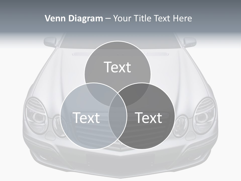 Looking Up At The Sky PowerPoint Template