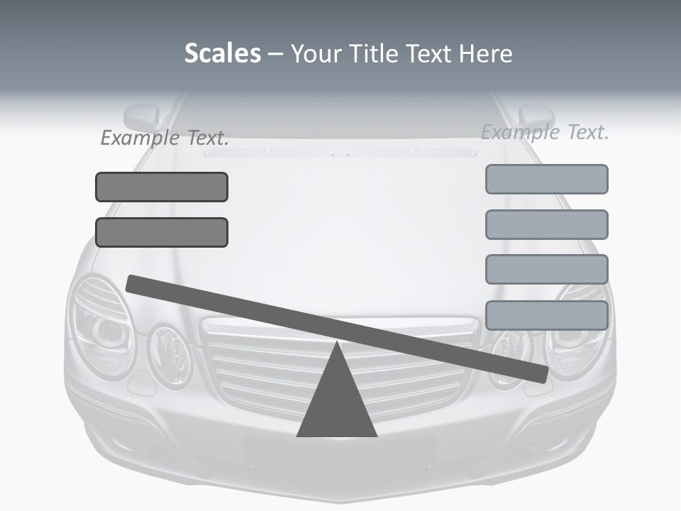 Looking Up At The Sky PowerPoint Template