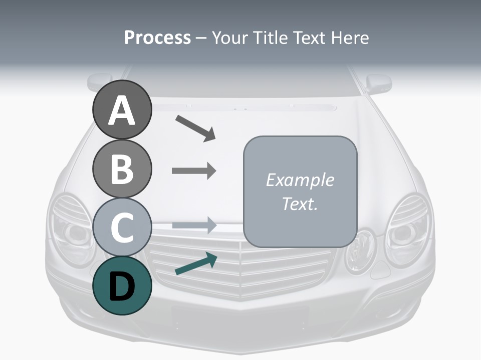 Looking Up At The Sky PowerPoint Template