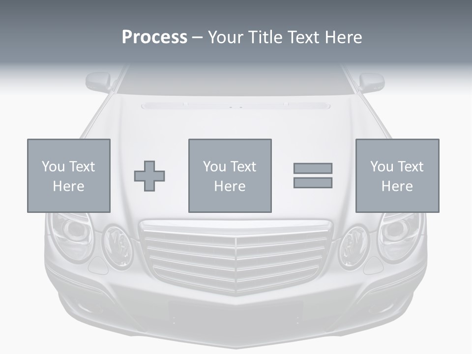 Looking Up At The Sky PowerPoint Template