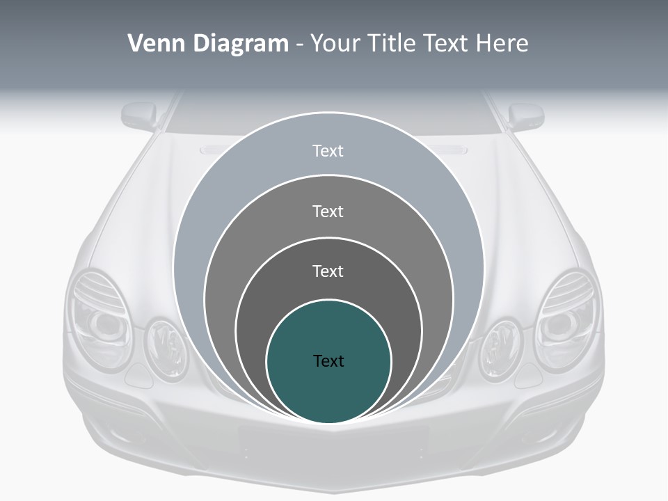 Looking Up At The Sky PowerPoint Template