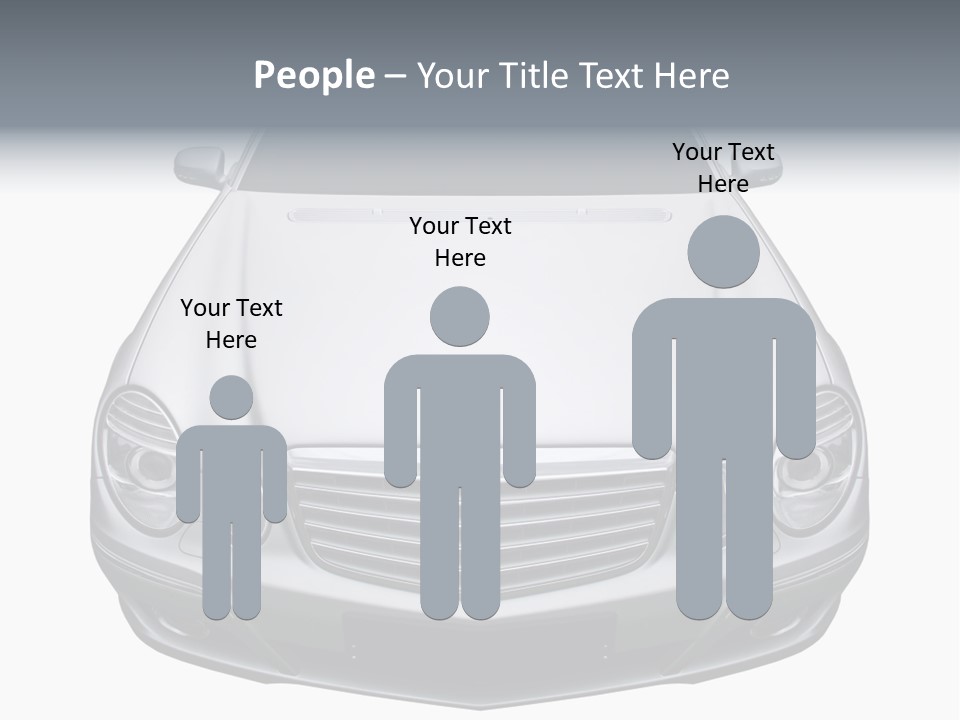 Looking Up At The Sky PowerPoint Template