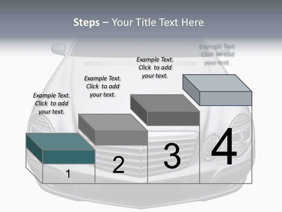 Looking Up At The Sky PowerPoint Template