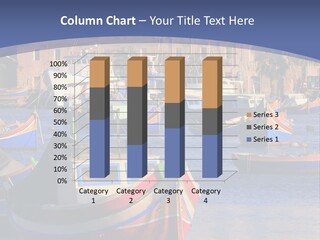 Colorful, Traditional Fishing Boats Against The Backdrop Of Marsaxlokk Village In The Mediterranean Island Of Malta. Copyspace At The Bottom And Top. See Portfolio For More. PowerPoint Template