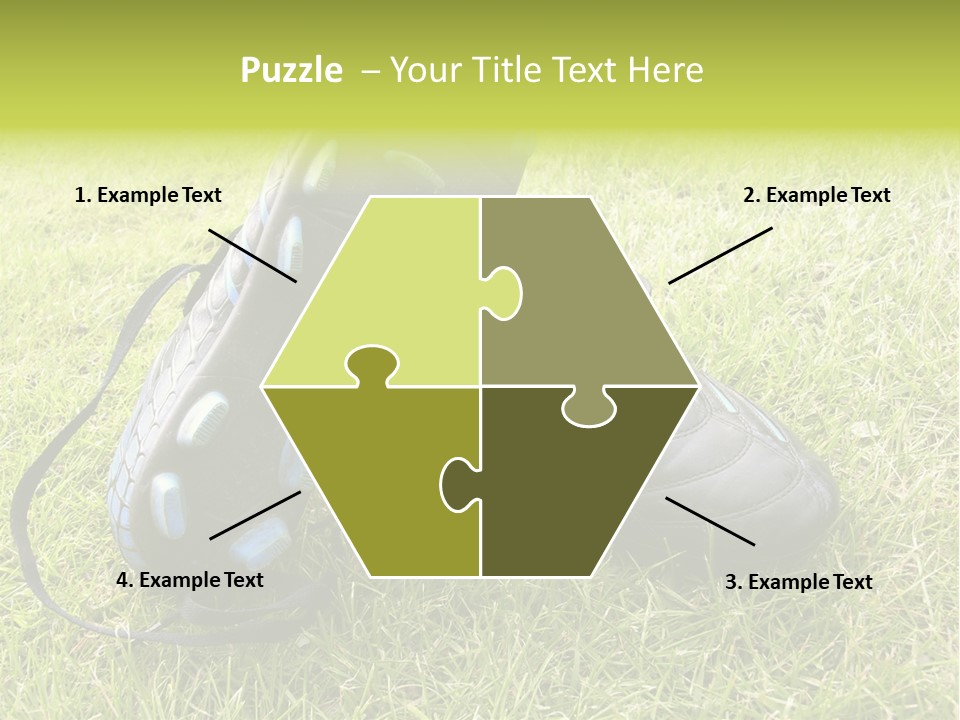 Soccer Shoes PowerPoint Template