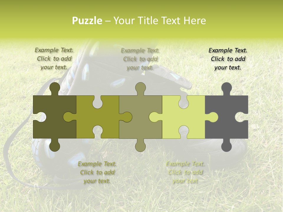 Soccer Shoes PowerPoint Template