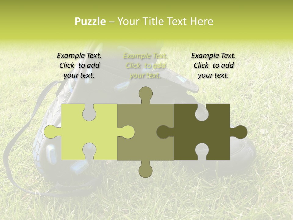 Soccer Shoes PowerPoint Template