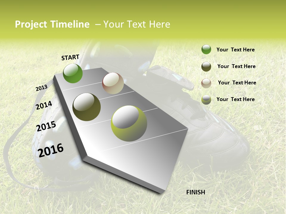 Soccer Shoes PowerPoint Template