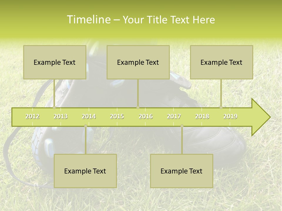 Soccer Shoes PowerPoint Template