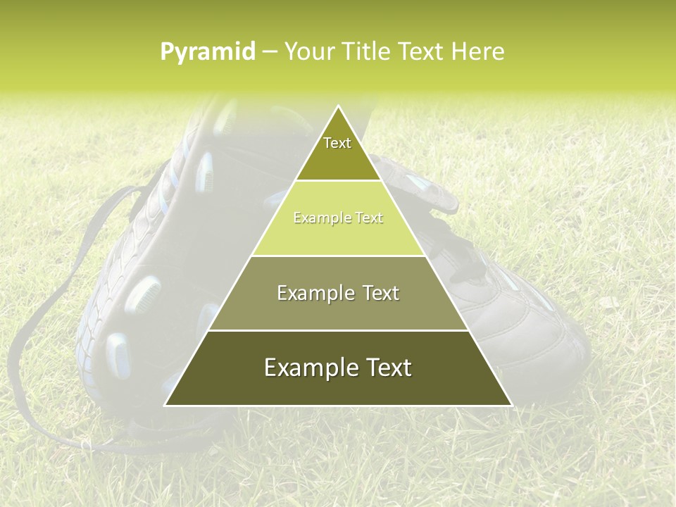 Soccer Shoes PowerPoint Template