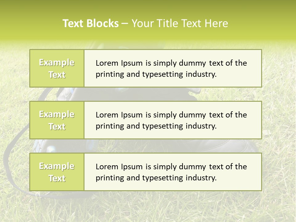 Soccer Shoes PowerPoint Template