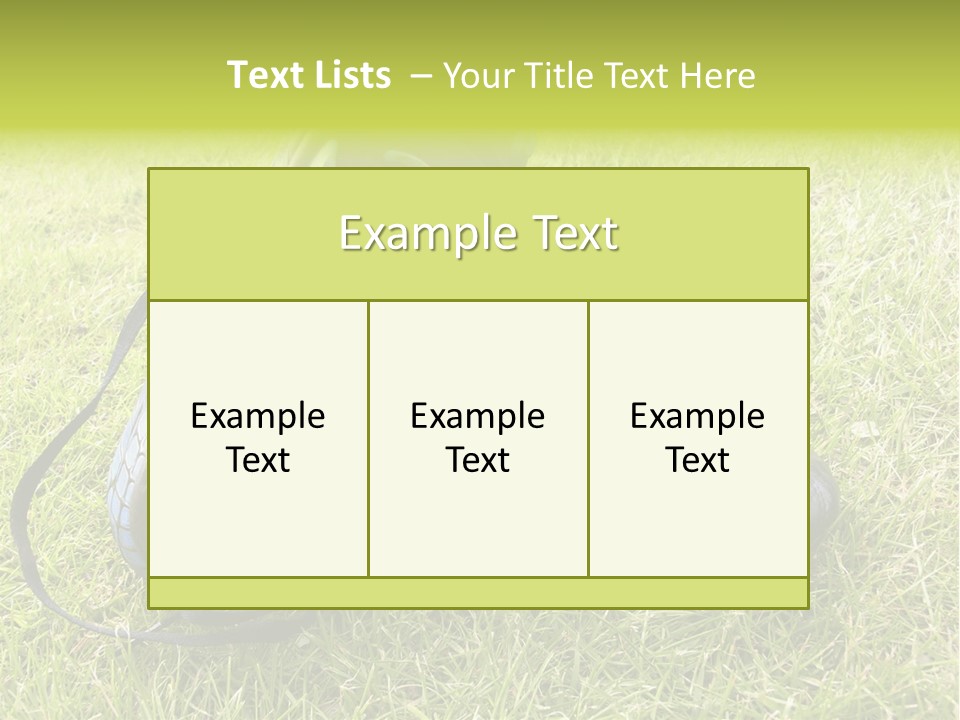 Soccer Shoes PowerPoint Template