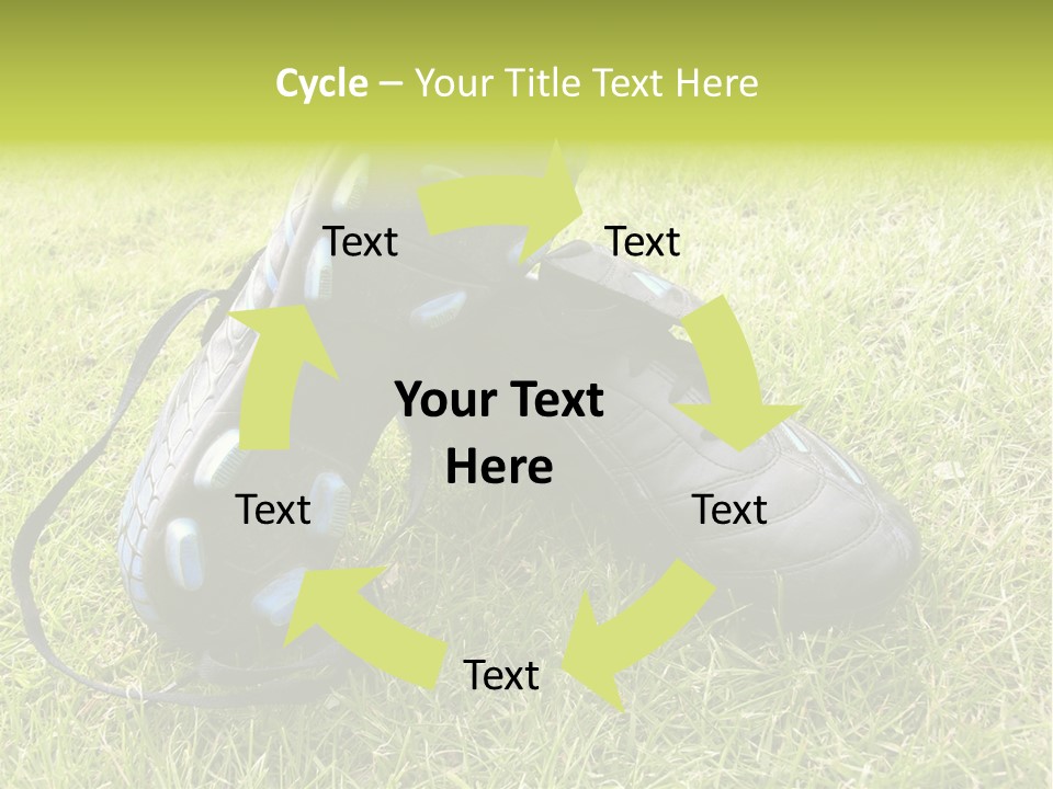 Soccer Shoes PowerPoint Template