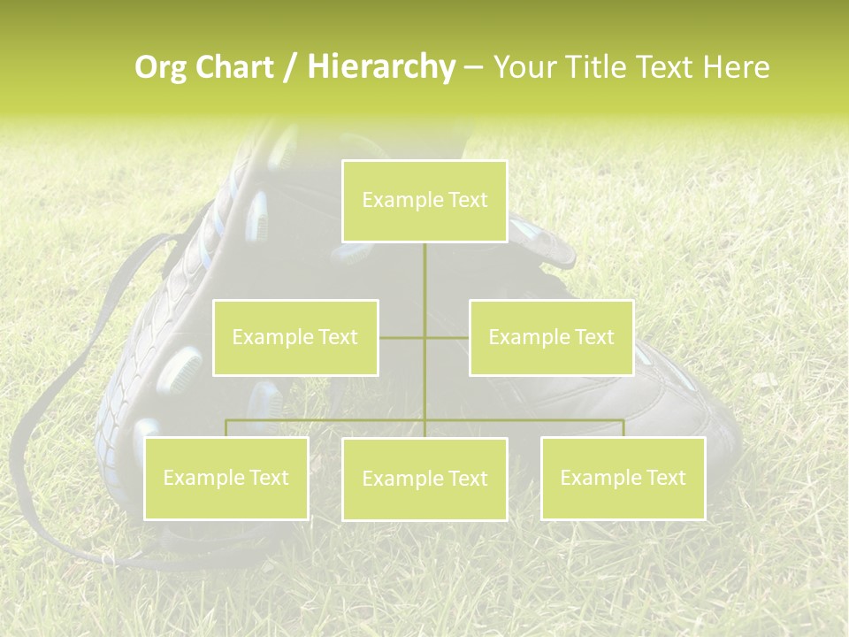 Soccer Shoes PowerPoint Template