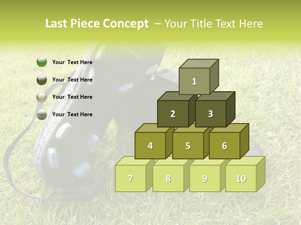 Soccer Shoes PowerPoint Template