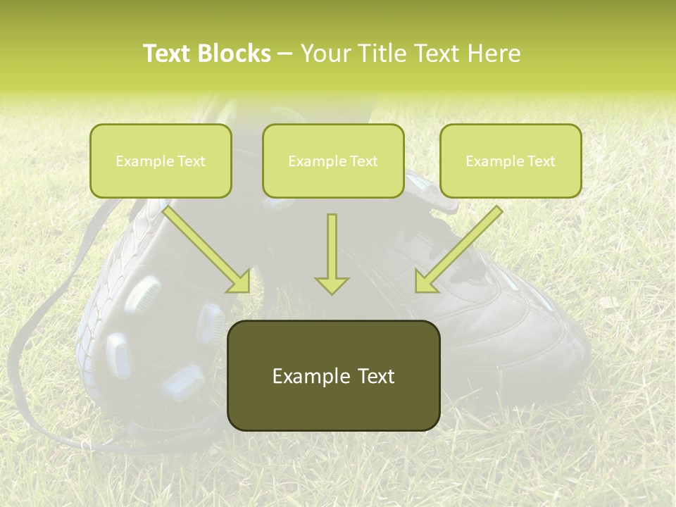 Soccer Shoes PowerPoint Template