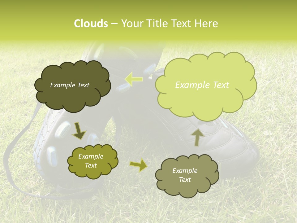 Soccer Shoes PowerPoint Template