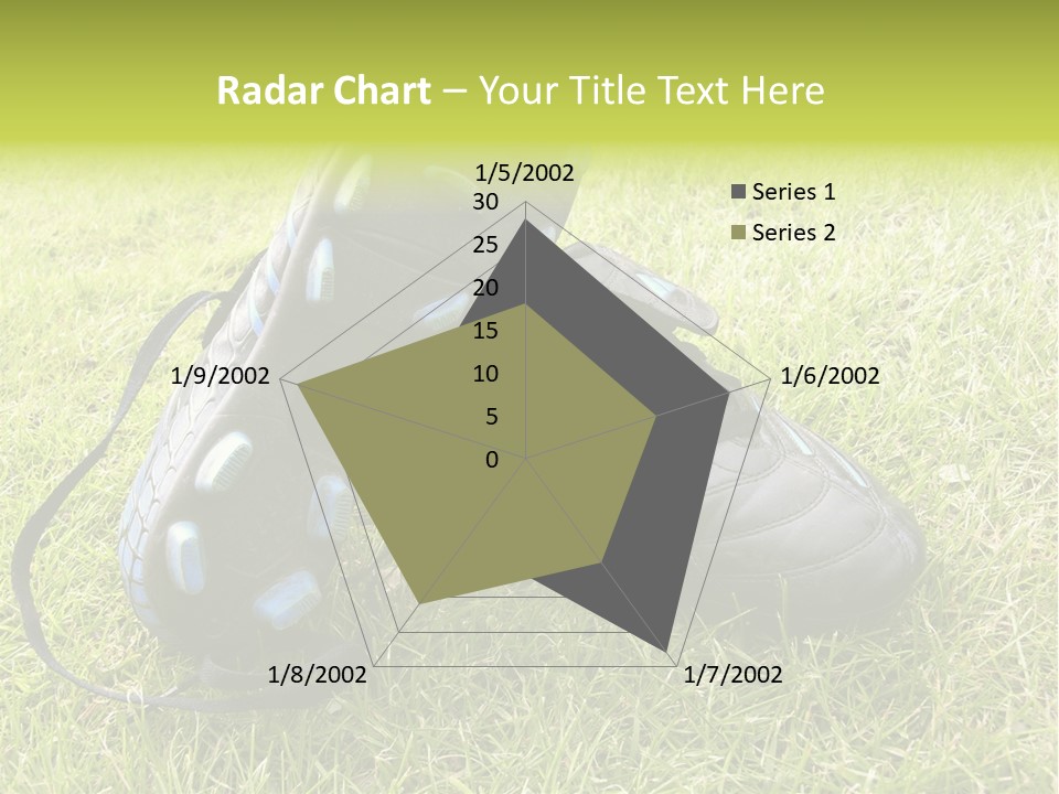 Soccer Shoes PowerPoint Template