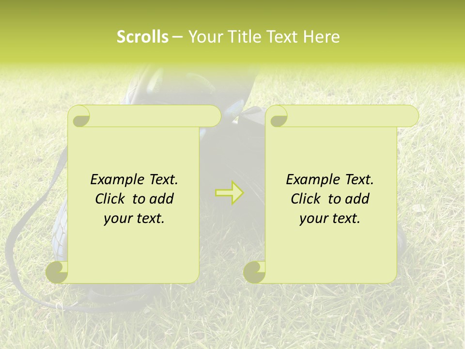Soccer Shoes PowerPoint Template