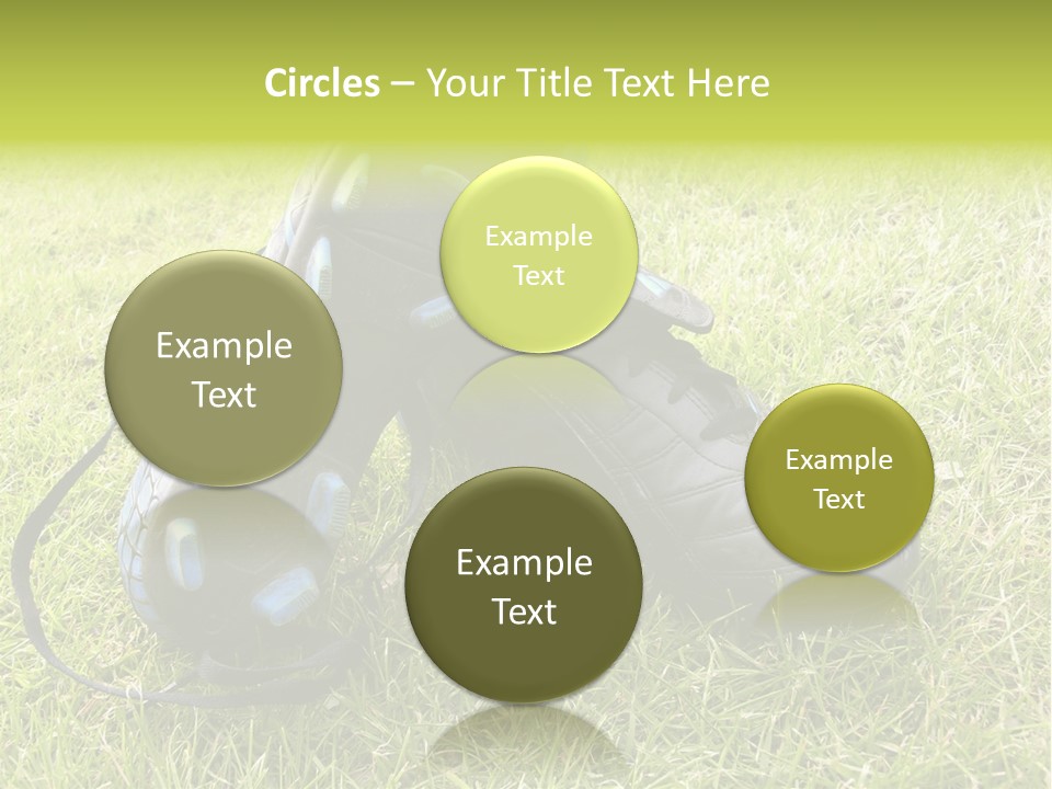 Soccer Shoes PowerPoint Template