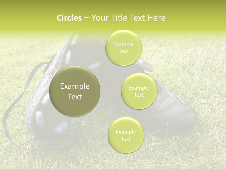 Soccer Shoes PowerPoint Template