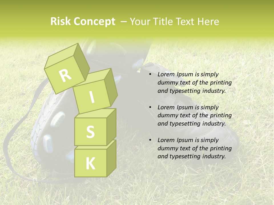 Soccer Shoes PowerPoint Template