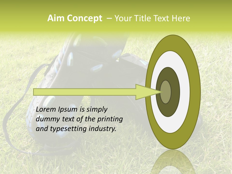 Soccer Shoes PowerPoint Template