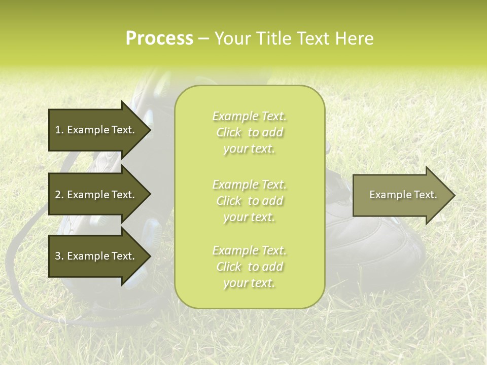 Soccer Shoes PowerPoint Template