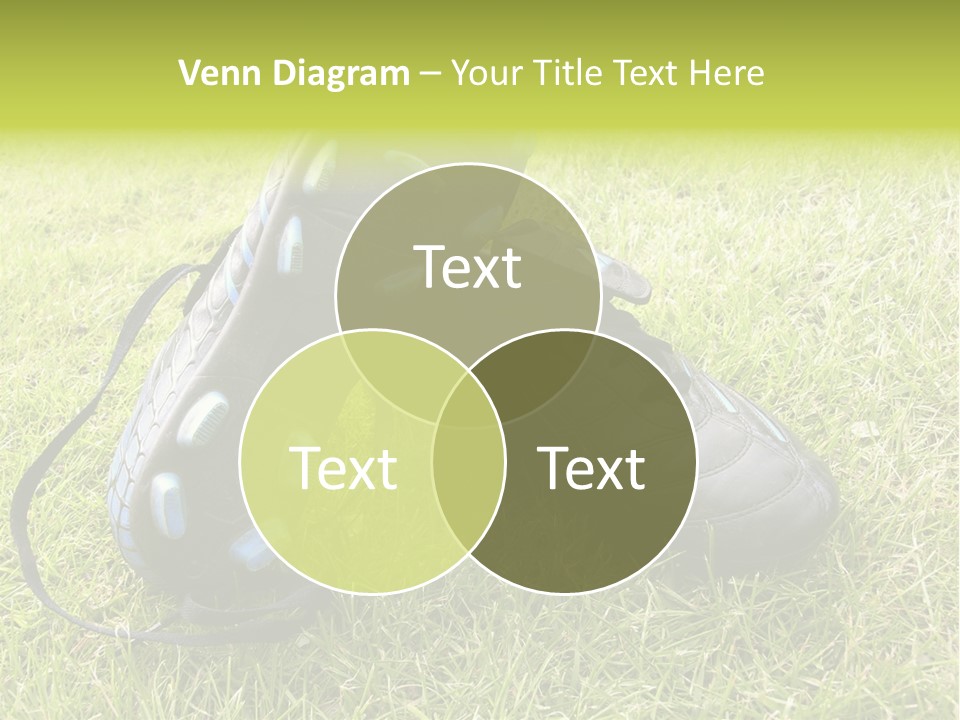 Soccer Shoes PowerPoint Template