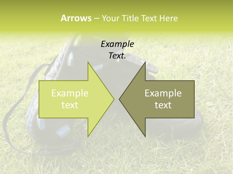 Soccer Shoes PowerPoint Template
