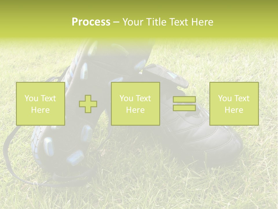 Soccer Shoes PowerPoint Template