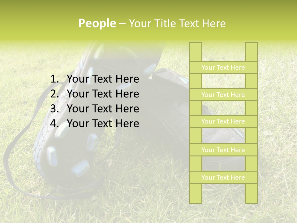 Soccer Shoes PowerPoint Template