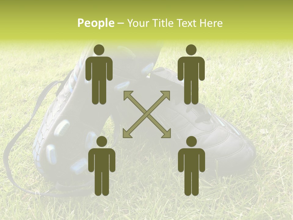 Soccer Shoes PowerPoint Template