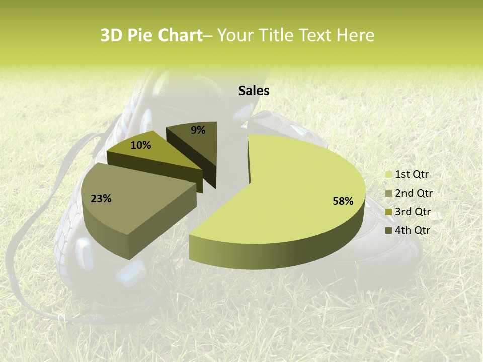 Soccer Shoes PowerPoint Template