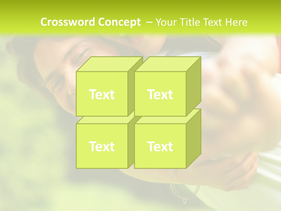 A Man Holding A Woman On His Back In A Field PowerPoint Template