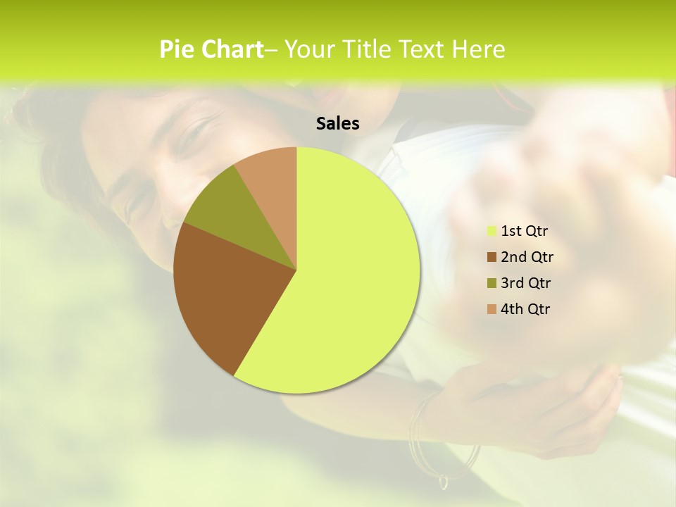 A Man Holding A Woman On His Back In A Field PowerPoint Template