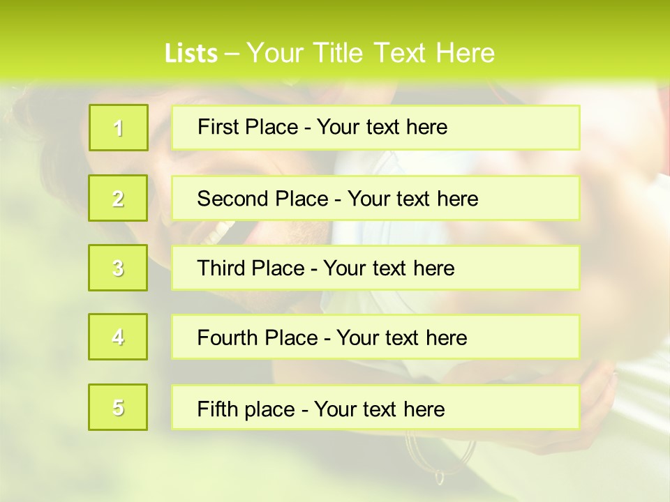 A Man Holding A Woman On His Back In A Field PowerPoint Template