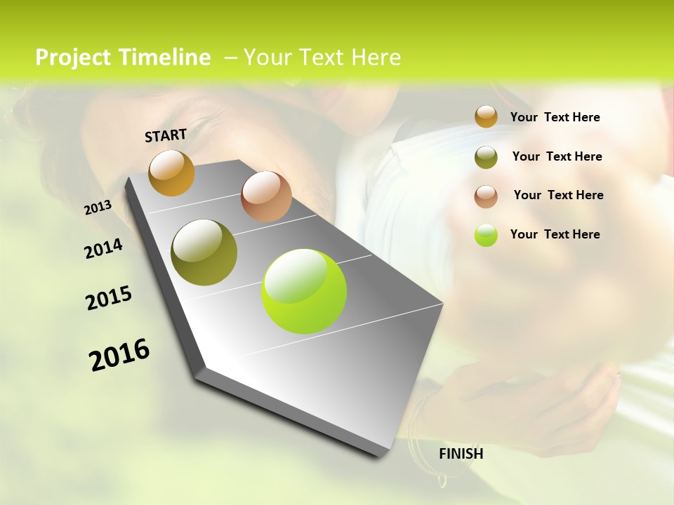 A Man Holding A Woman On His Back In A Field PowerPoint Template