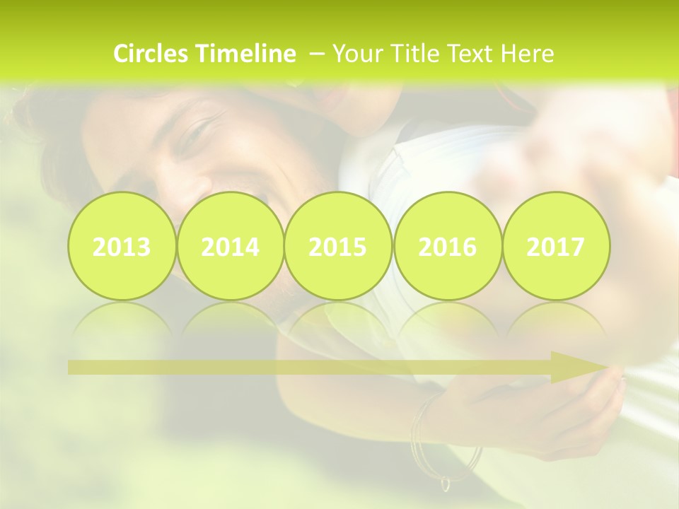 A Man Holding A Woman On His Back In A Field PowerPoint Template