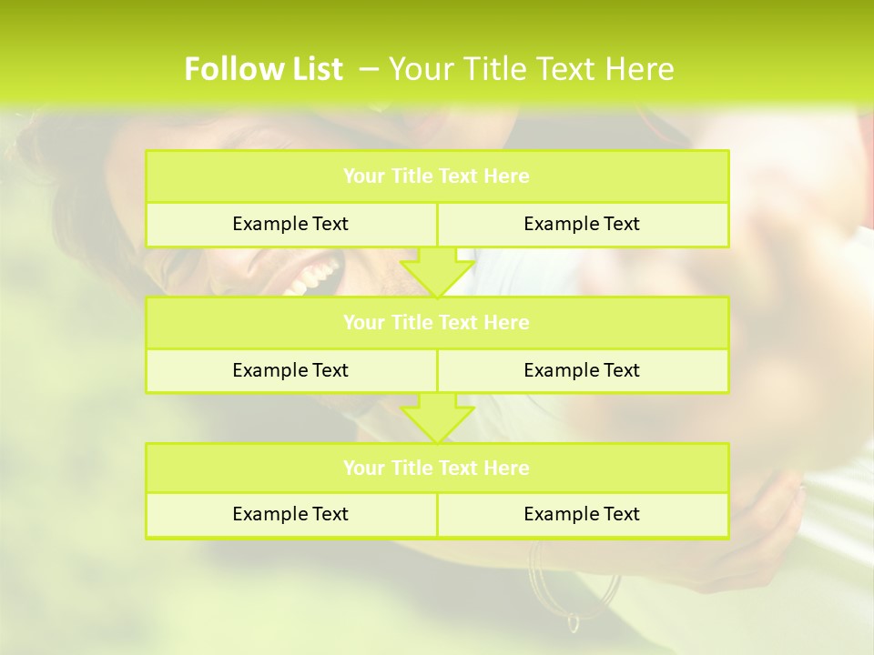 A Man Holding A Woman On His Back In A Field PowerPoint Template
