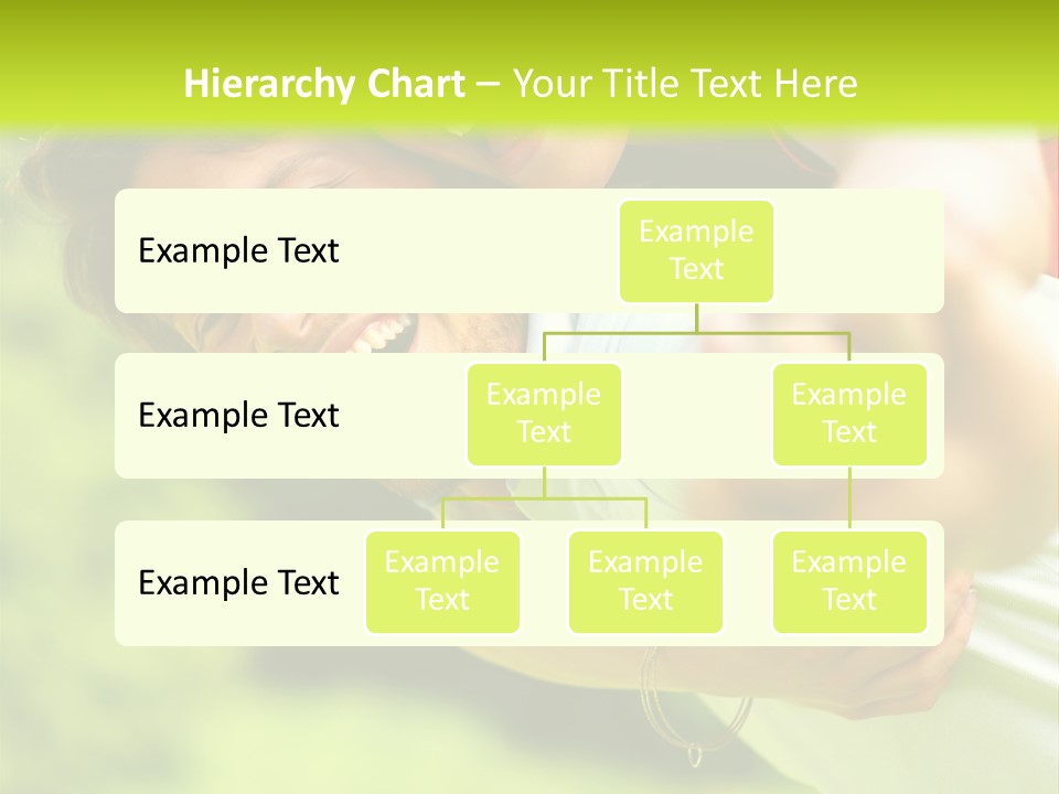 A Man Holding A Woman On His Back In A Field PowerPoint Template