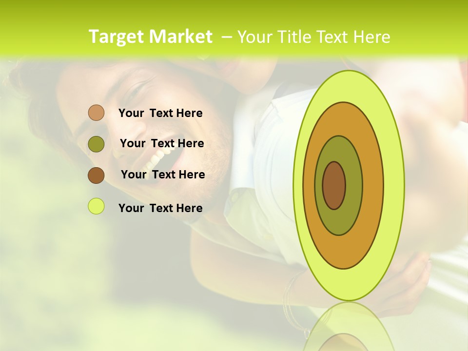 A Man Holding A Woman On His Back In A Field PowerPoint Template