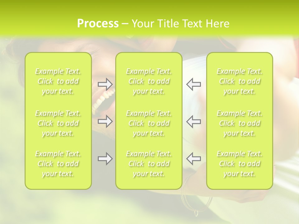 A Man Holding A Woman On His Back In A Field PowerPoint Template