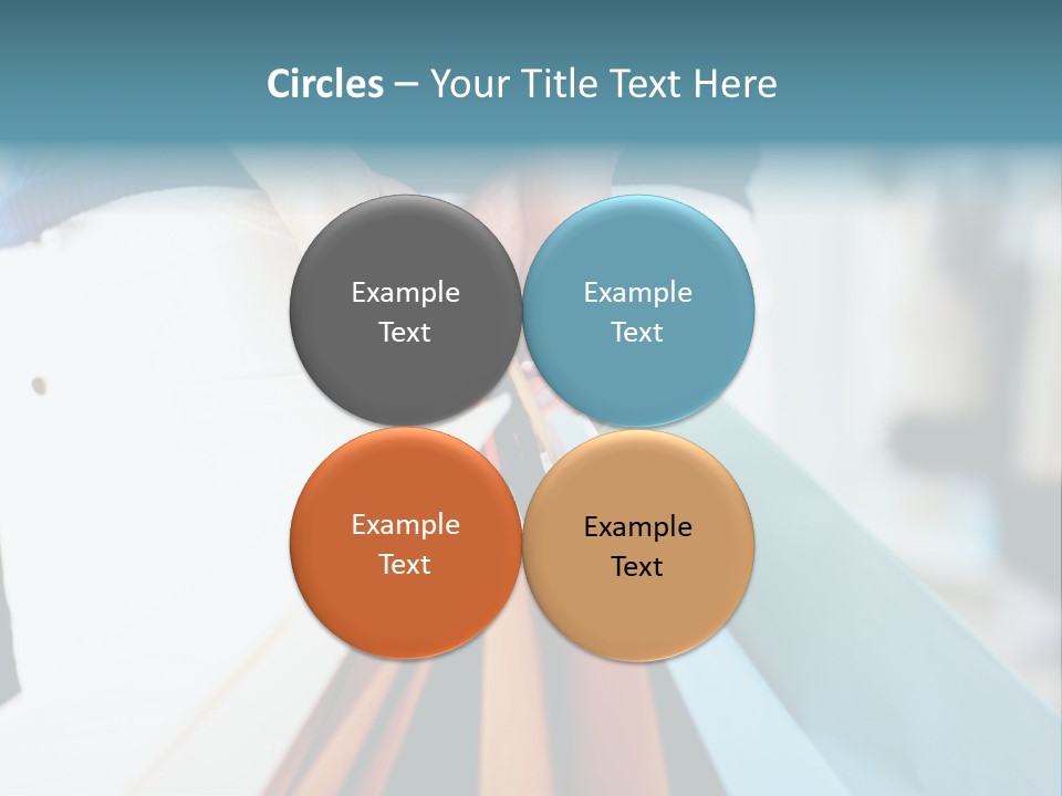 Asian Man Watching Stock Market Index PowerPoint Template