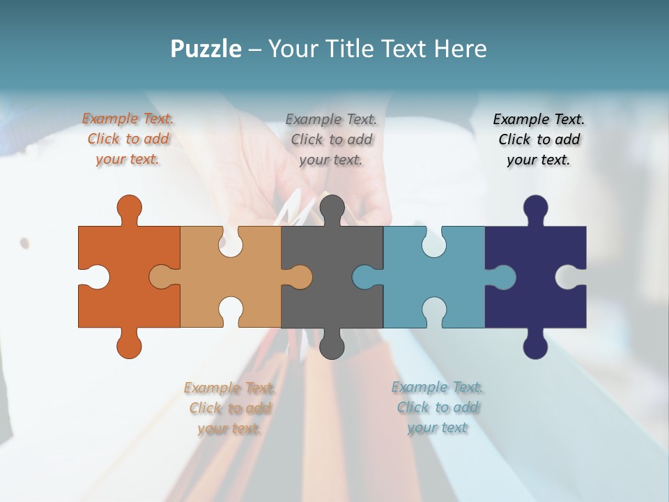 Asian Man Watching Stock Market Index PowerPoint Template